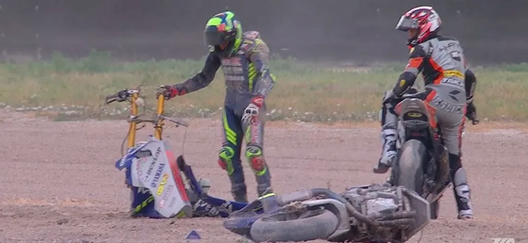 Motoamerica: Josh Herrin distrugge la sua Yamaha R1M [Video]
