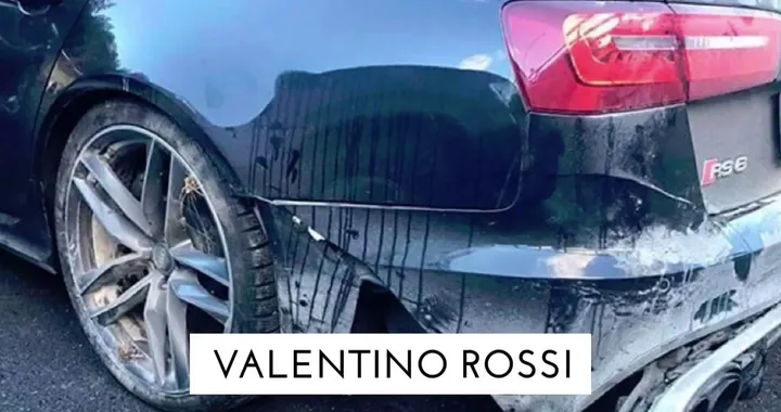 Valentino Rossi: che danni alla sua Audi RS6!