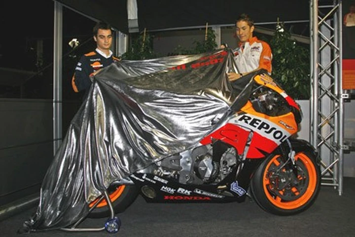 Presentata a Valencia la Honda RC212V