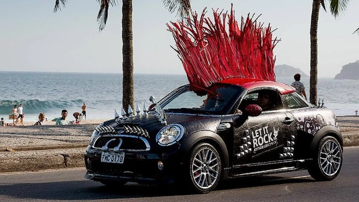 Mini Coupé Rock: con la cresta, per Halloween