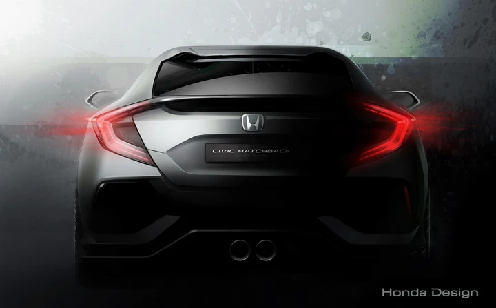 Honda Civic: il prototipo della hatchback a Ginevra