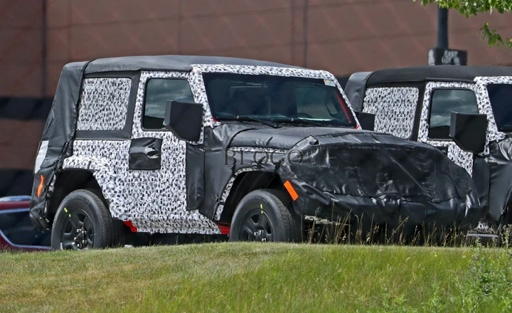 Jeep Wrangler 2018: foto spia