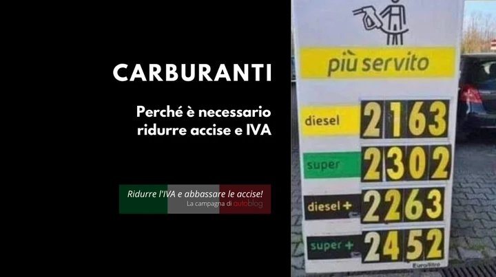 Prezzi carburanti: perché è necessario intervenire su accise e IVA