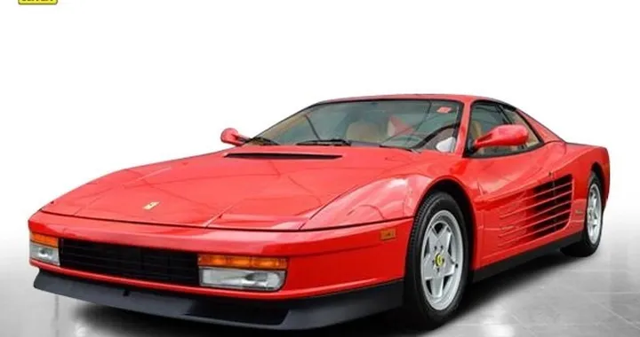 Ferrari Testarossa: un esemplare nuovo è in vendita