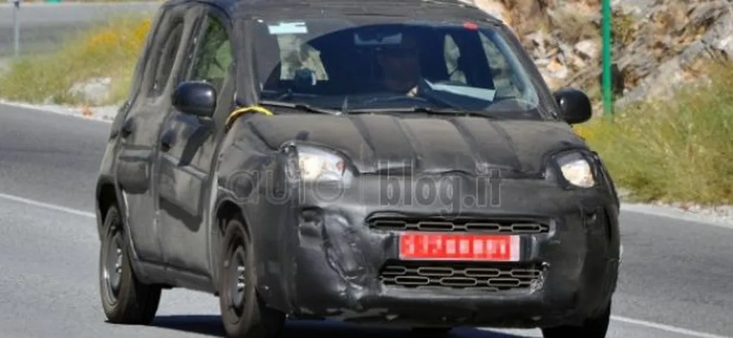 Foto spia Nuova Fiat Panda