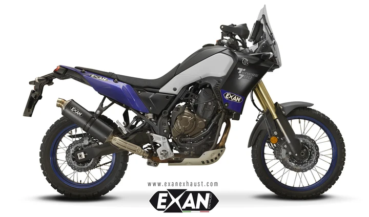 Yamaha Tènèrè 700: 4 nuovi scarichi by Exan