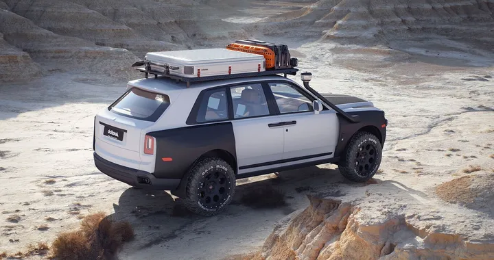 Rolls-Royce Cullinan: con Delta4x4 diventa un camper di lusso