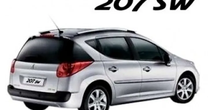 Peugeot 207 SW: immagini ufficiali