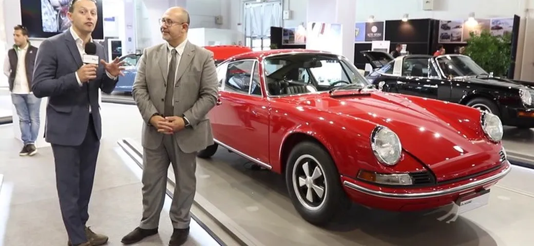 Porsche Stand Fiera di Padova Auto d'epoca