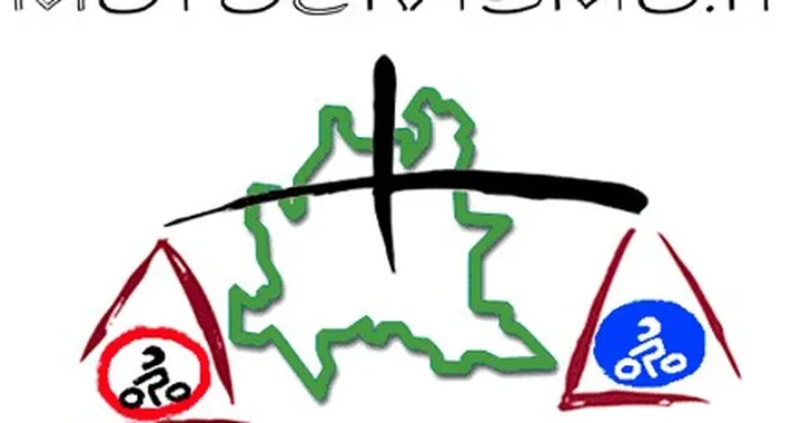 Protesta del Comitato Motocivismo contro il blocco delle moto Euro-0