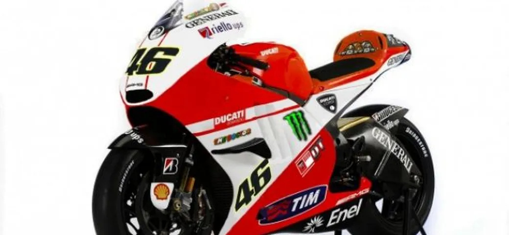 Foto del giorno: Alternative alla colorazione della Desmosedici GP11 di Valentino Rossi