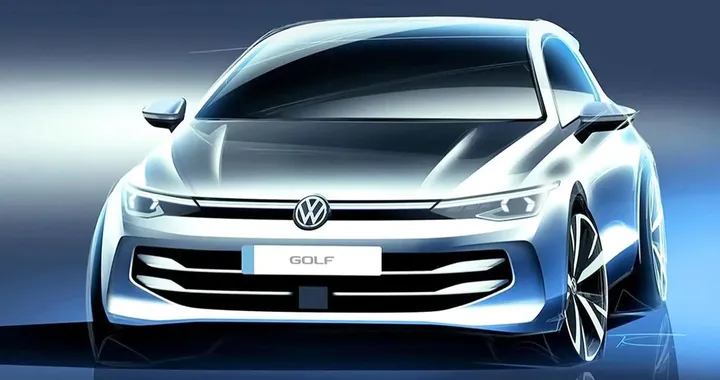 Volkswagen Golf Restyling: alcuni bozzetti anticipano le sue linee