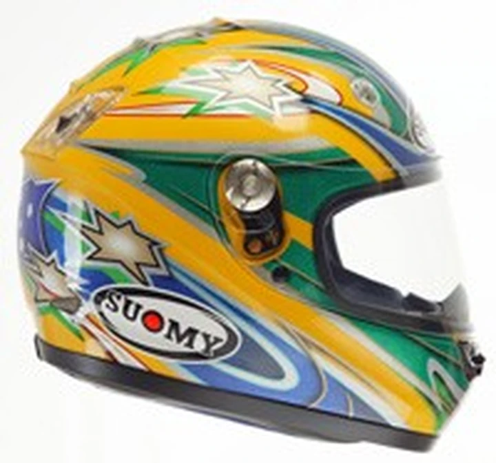 Nuova grafica per il Suomy Vandal di Troy Bayliss