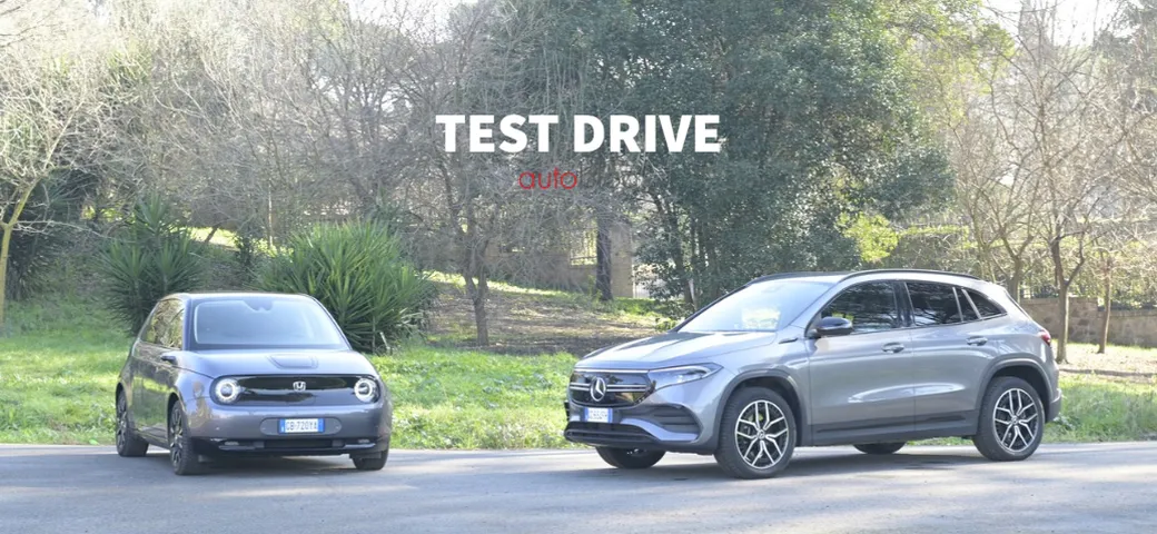 Mercedes EQA ed Honda e: la prova su strada doppia