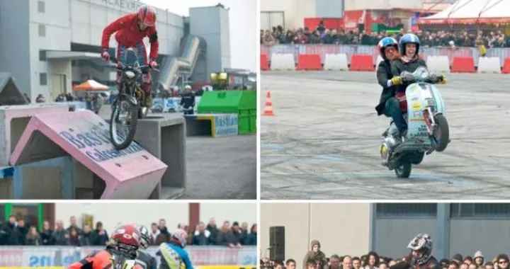 Graziano Rossi a tutto Drifting al Motor Bike Expo 2011