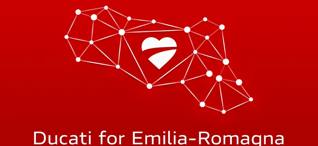 Ducati dona 200.000 € a sostegno della Regione Emilia-Romagna