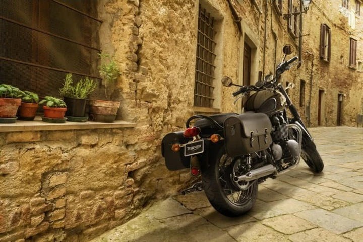 Accessori Triumph: borse Waxed Bags per Bonneville e T100