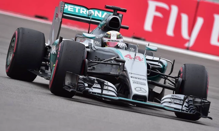 F1 GP Russia 2015 | Classifica finale | Hamilton 1°,  Vettel 2°, 3° Perez