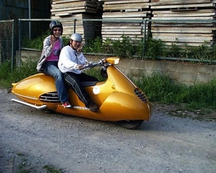 Scooter con restyling hollywoodiano?