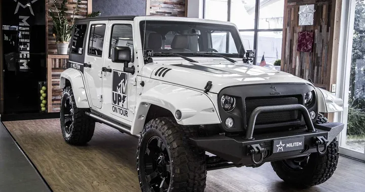 Militem Wrangler: esemplare unico per le piazze di MTV