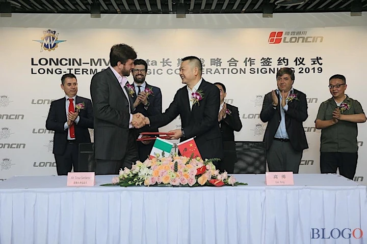 MV Agusta: siglato accordo con Loncin