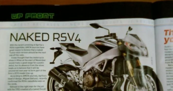 Aprilia RSV Tuono V4?