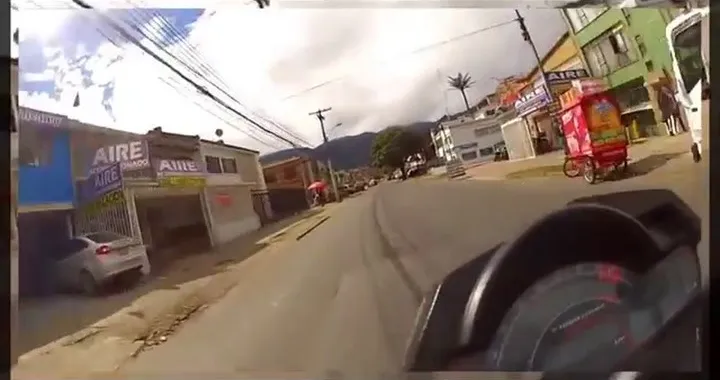 Incidente motociclistico a Bogotá