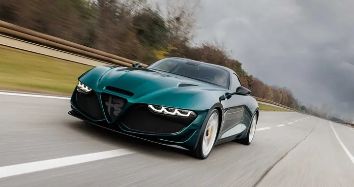 Alfa Romeo Giulia SWB Zagato, one-off coupé da 540 CV