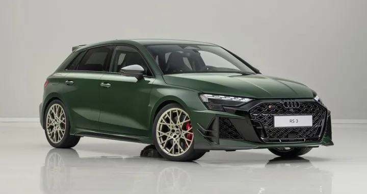 Audi RS3 Competition Limited celebra i 50 anni del 5 cilindri