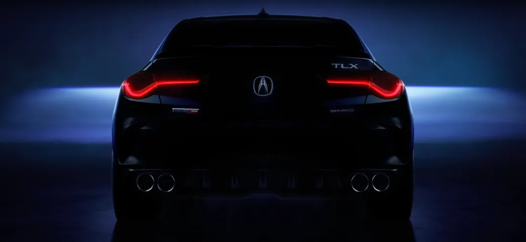 Acura TLX, il teaser