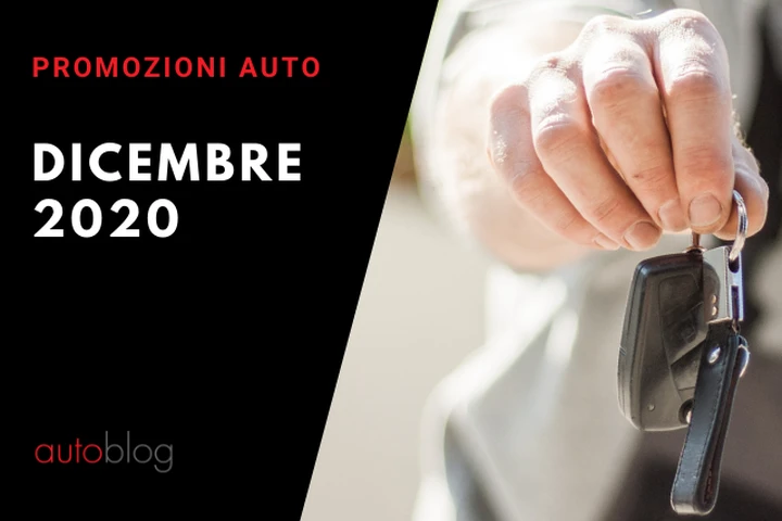 Offerte auto: le promozioni di dicembre 2020
