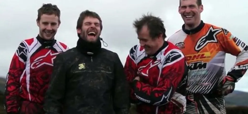 Crutchlow, Rea e McGuinness si danno all'enduro sull'Isola di Man [video]