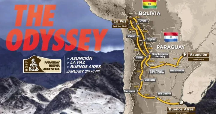 Dakar 2017 presentata a Milano