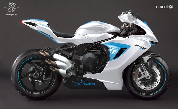 MV Agusta: una speciale F3 800 per l'UNICEF