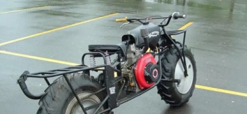 Foto del giorno: mototrattore a biodiesel definitivo...