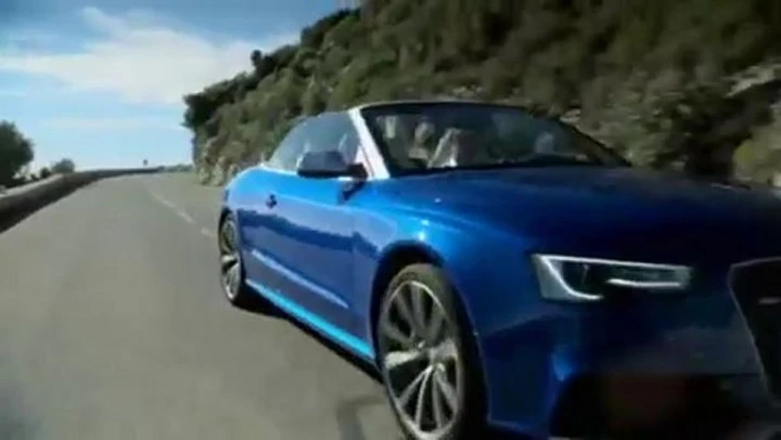 Audi RS5 Cabriolet in Video