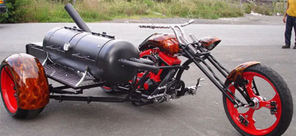 Chopper barbecue