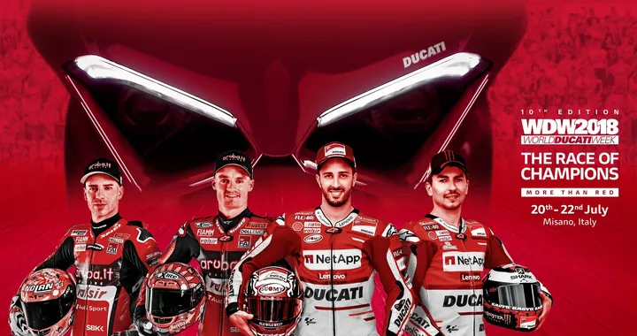 WDW 2018 Race of Champions: sfida tra leggende sulla Ducati Panigale V4
