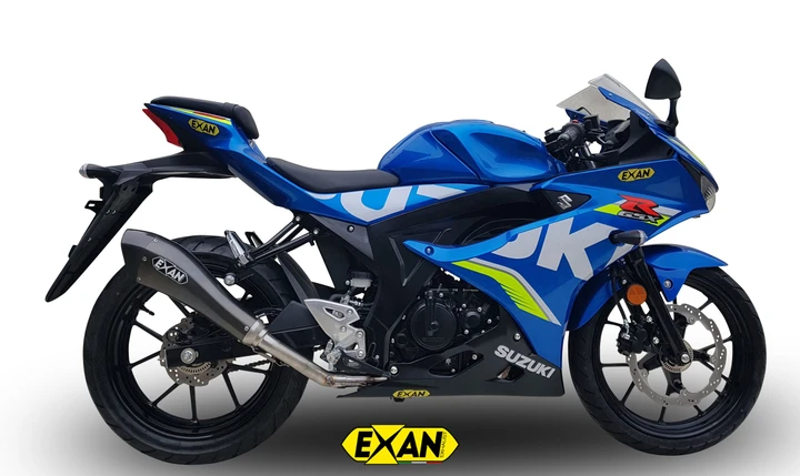 Suzuki GSX-R 125: sistema completo EXAN per sognare in grande