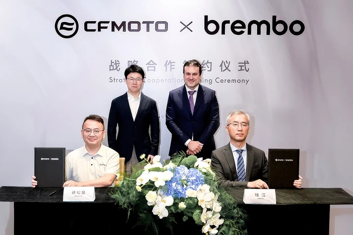 CFMOTO e Brembo insieme: nasce una nuova alleanza per le moto del futuro