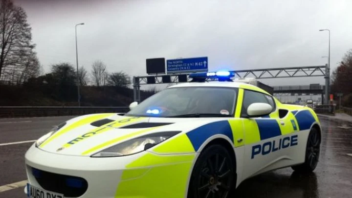 Lotus: la Evora col vestito della Polizia inglese