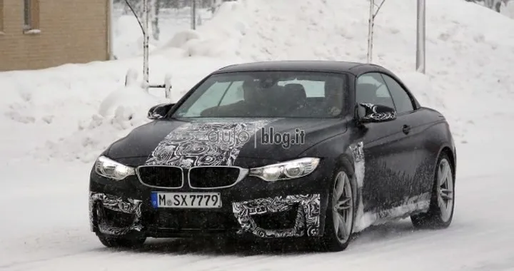 BM4 M4: la Cabrio in nuove foto spia