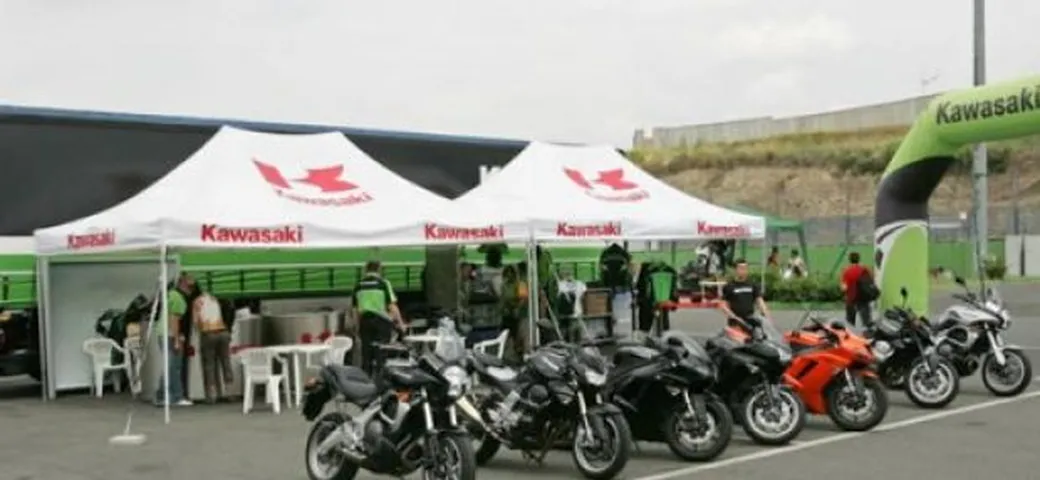 Demo Ride Kawasaki al CIV di Monza