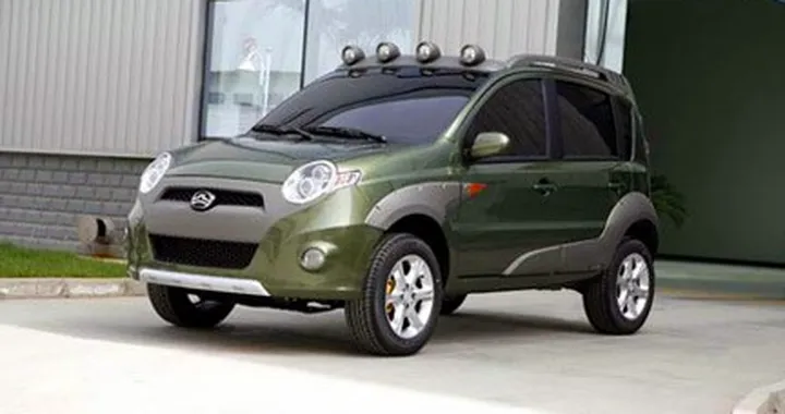 Great Wall Peri 4x4: un po' Panda Cross...