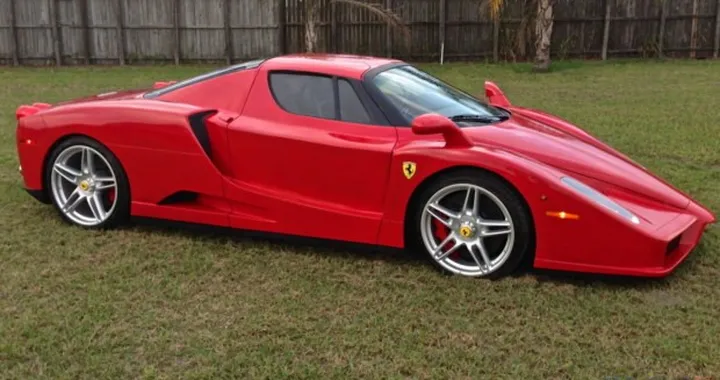 La replica della Ferrari Enzo è su base Ferrari F430