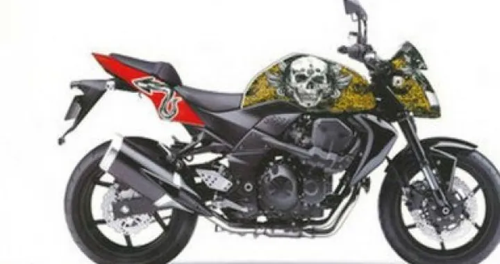 Una Kawasaki Z750 speciale in favore dei bambini nepalesi