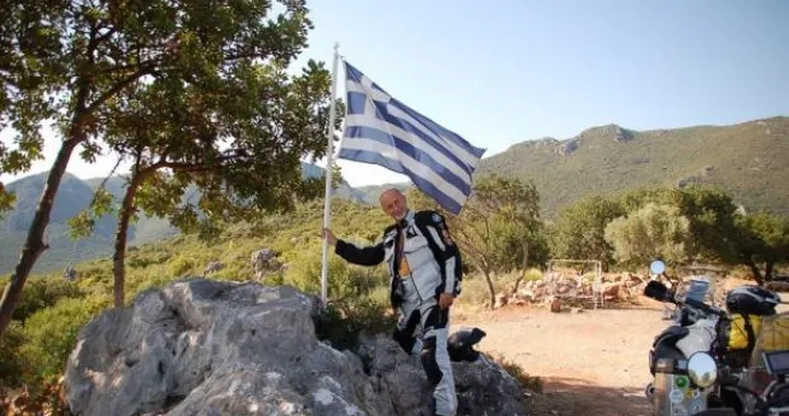 Foto del giorno: BMW R1200GS in Grecia