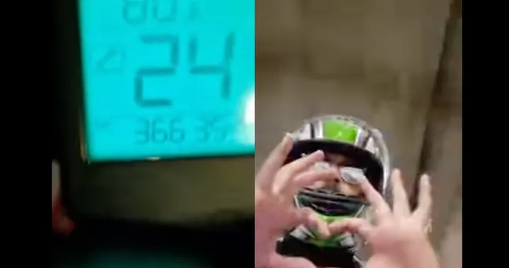 Si filma in moto a 240 km/h: il video