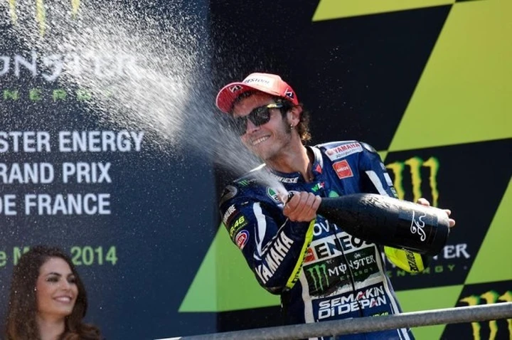 MotoGP Le Mans 2014, Valentino Rossi secondo: 