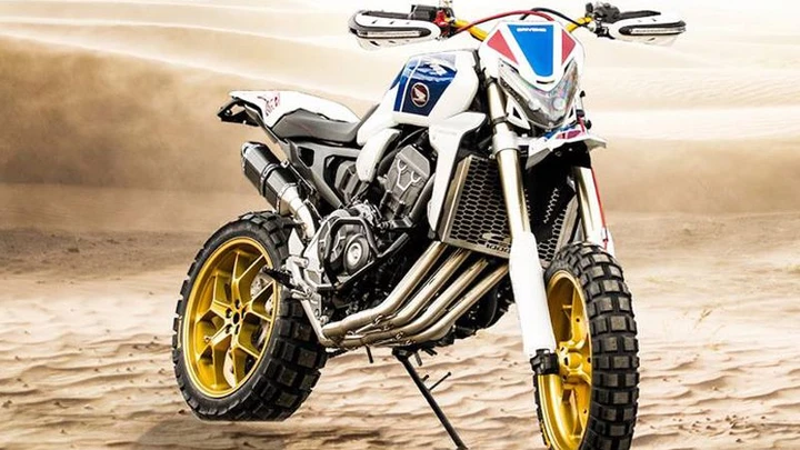 Honda Africa Four: l'endurona a quattro cilindri di Brivemo Motos